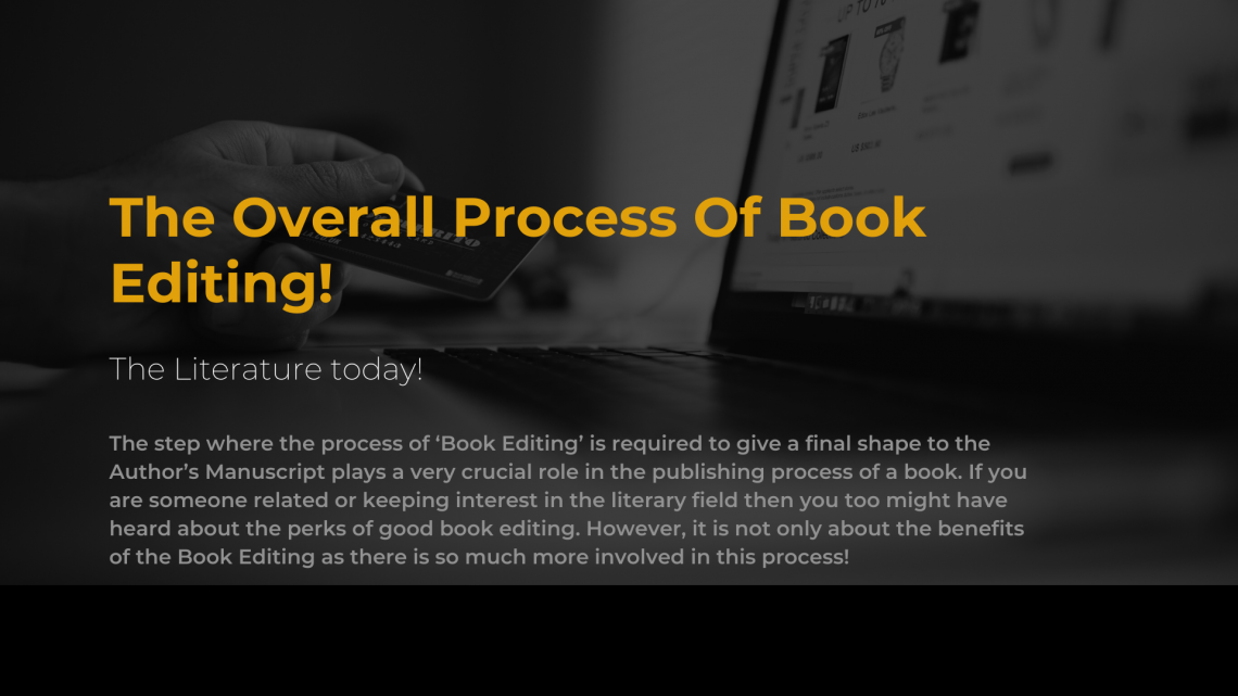 The Overall Process Of Book Editing