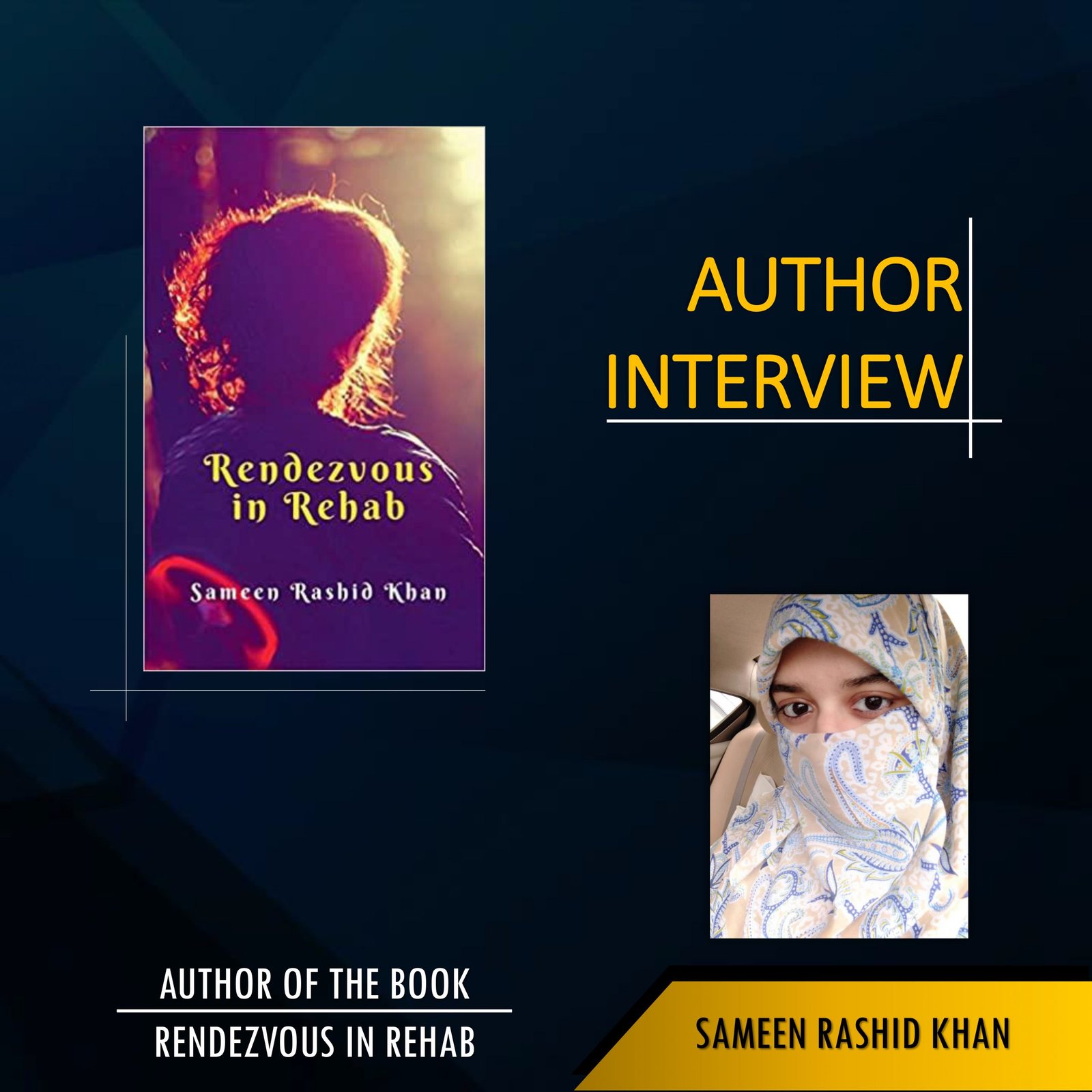 An Exclusive Interview with  Author Sameen Rashid Khan
