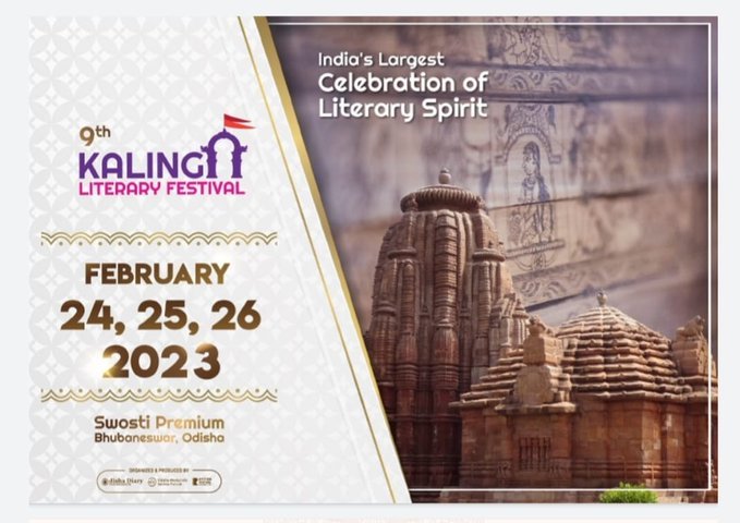 Kalinga Literature Festival to be held from February 24-26, 2023