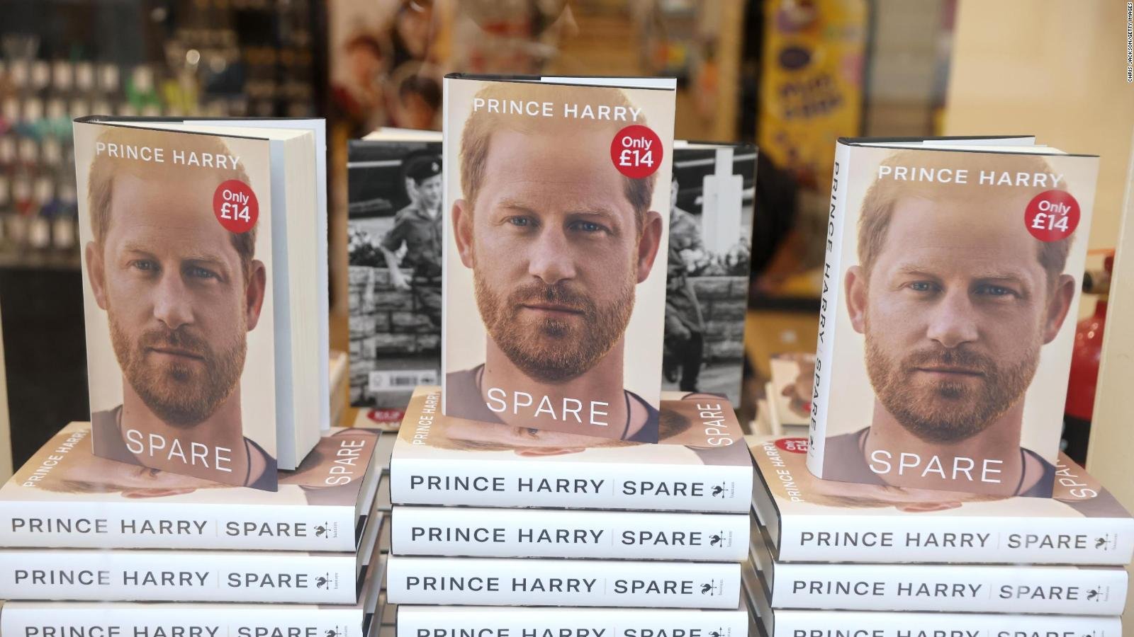 Prince Harry’s memoir Spare sells over 1.4 million copies on the first day