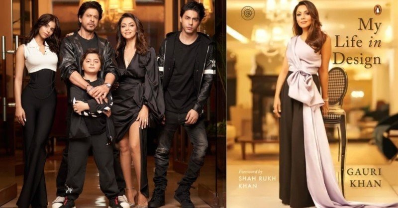 Gauri Khan drops a photo of herself with Shah Rukh Khan, Suhana, Aryan, and Abram as she introduces a coffee table book.