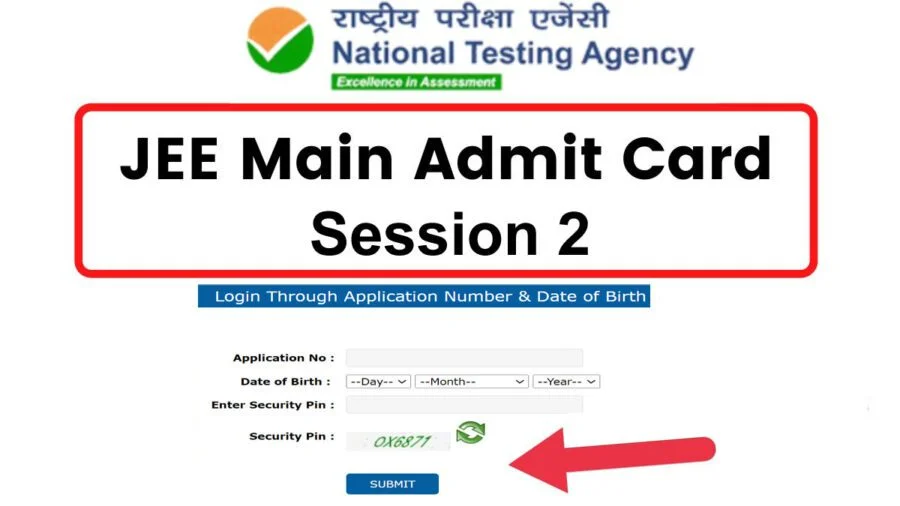 Release of JEE Main Session 2 admission cards