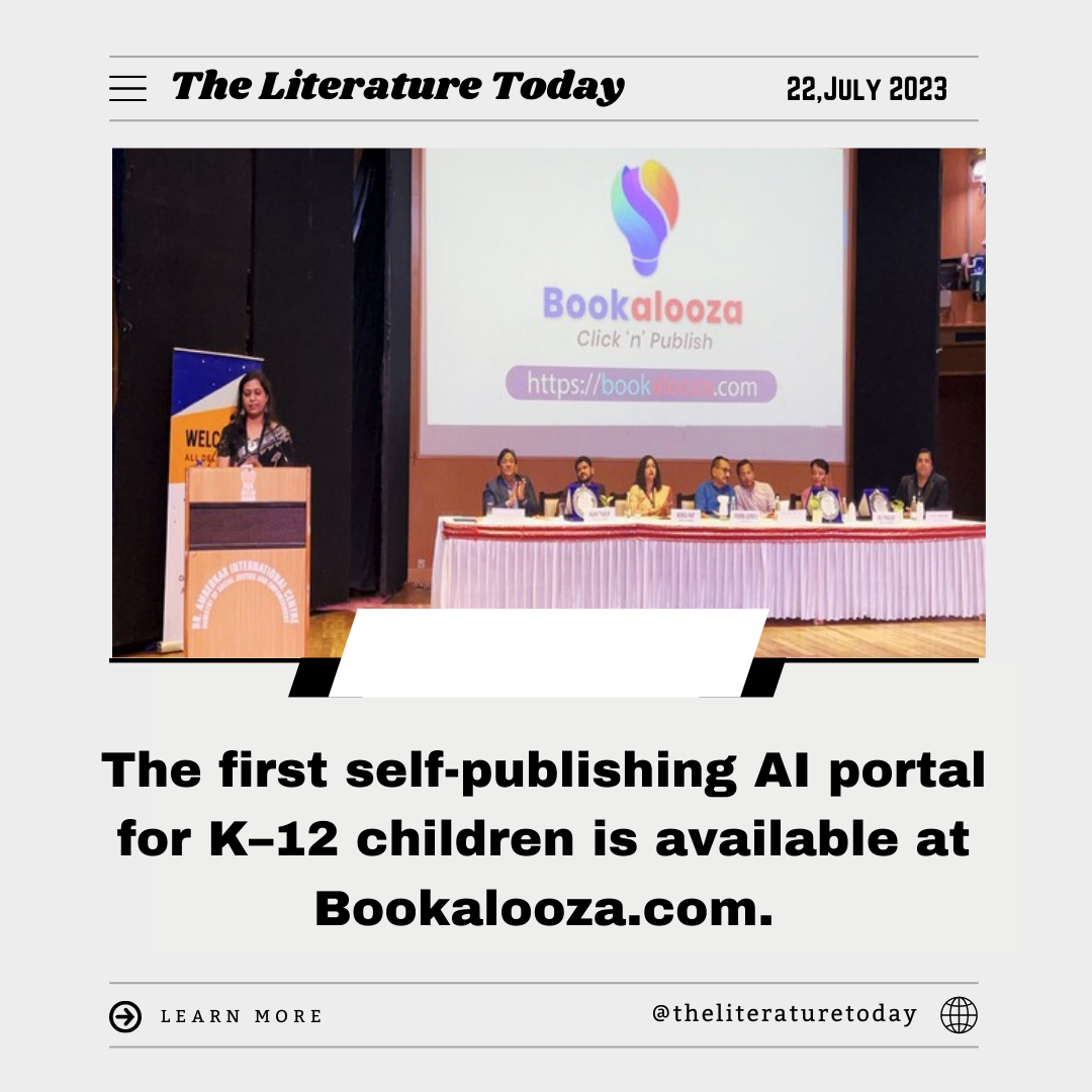 The first self-publishing AI portal for K–12 children is available at Bookalooza.com.