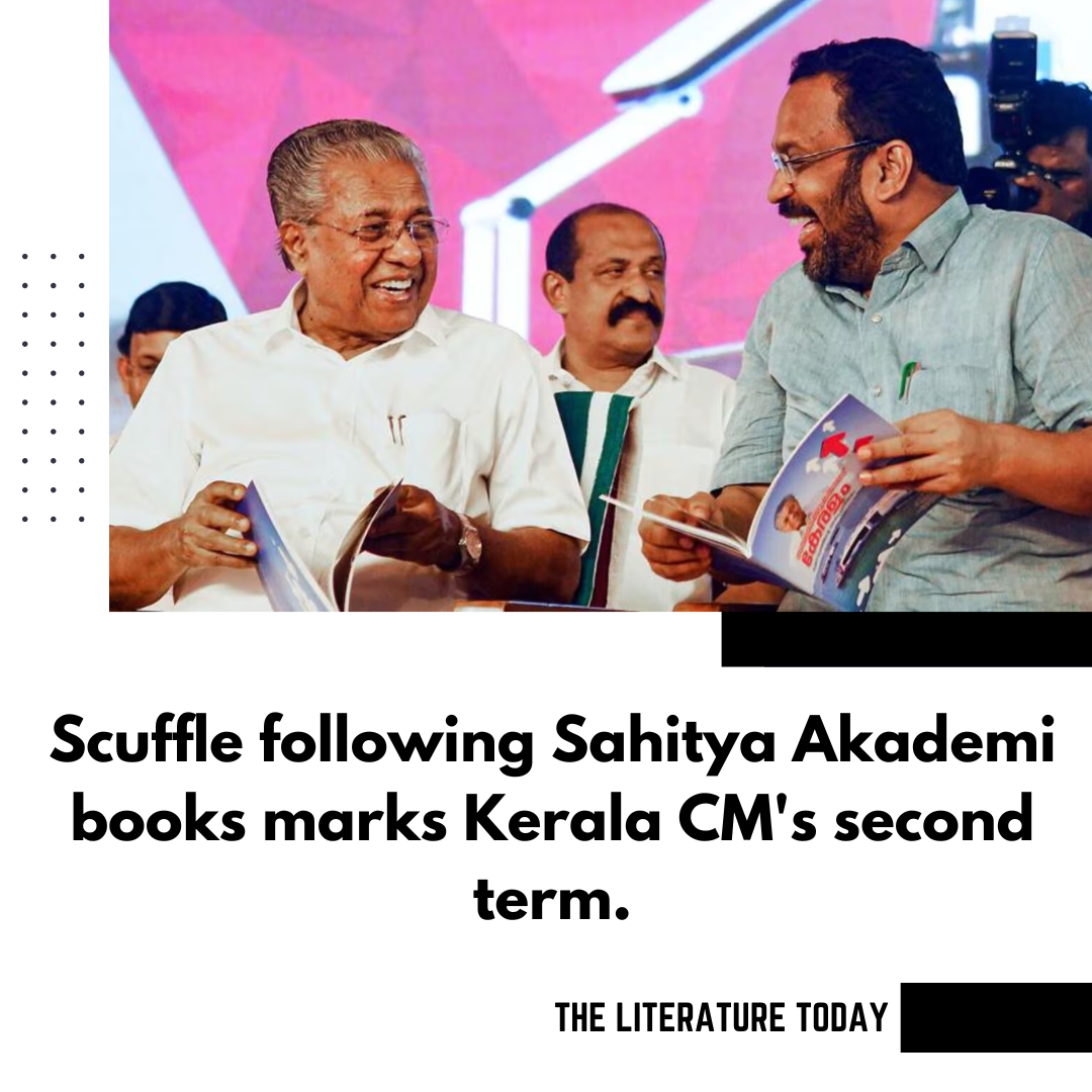 Scuffle following Sahitya Akademi books marks Kerala CM's second term.