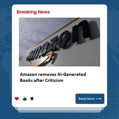 Amazon removes AI-Generated Books after Criticism