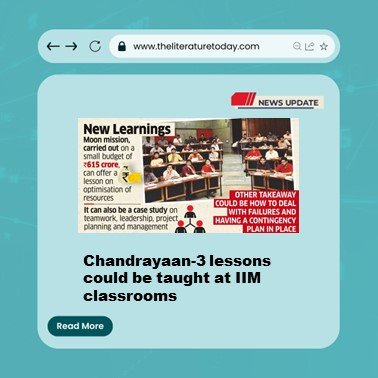 Chandrayaan-3 lessons could be taught at IIM classrooms