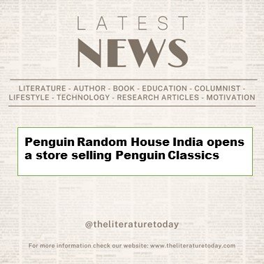 Penguin Random House India opens a store selling Penguin Classics