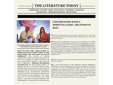EXPLORING INSIGHTS WITH AIR ATMAN IN RAVI