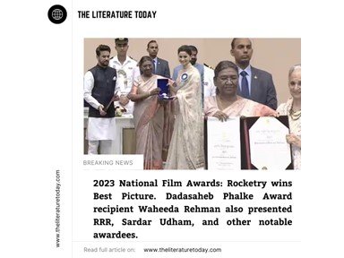 2023 National Film Awards: Rocketry wins Best Picture. Dadasaheb Phalke Award recipient Waheeda Rehman also presented RRR, Sardar Udham, and other notable awardees.