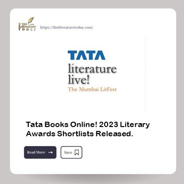 Tata Books Online! 2023 Literary Awards Shortlists Released