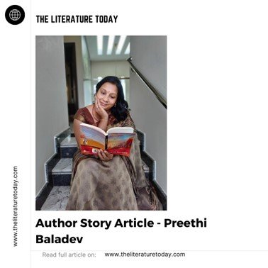 Author Story Article - Preethi Baladev