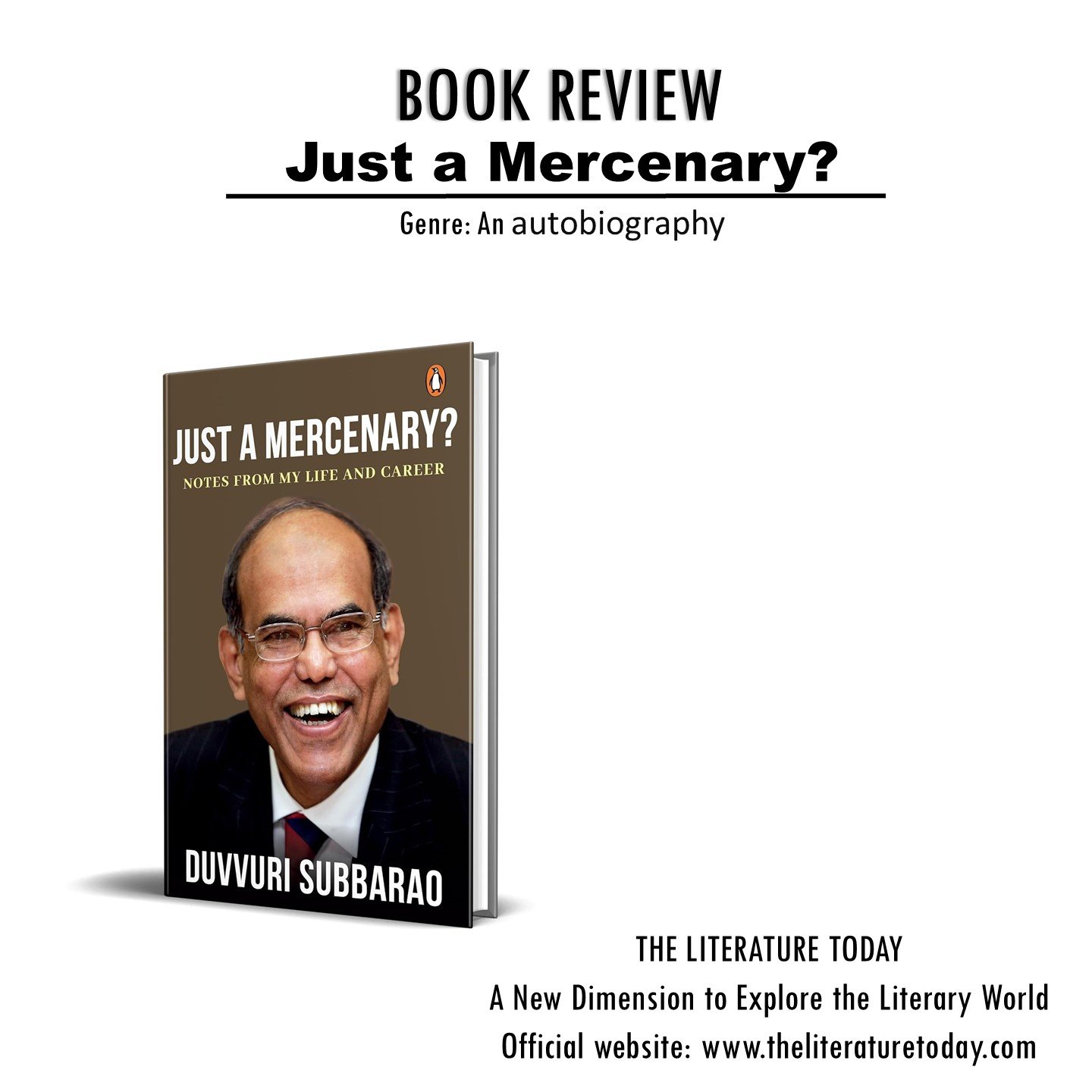 Book Review: Just a Mercenary? by D. Subbarao
