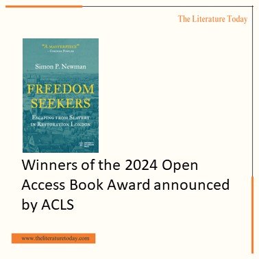 Winners of the 2024 Open Access Book Award announced by ACLS