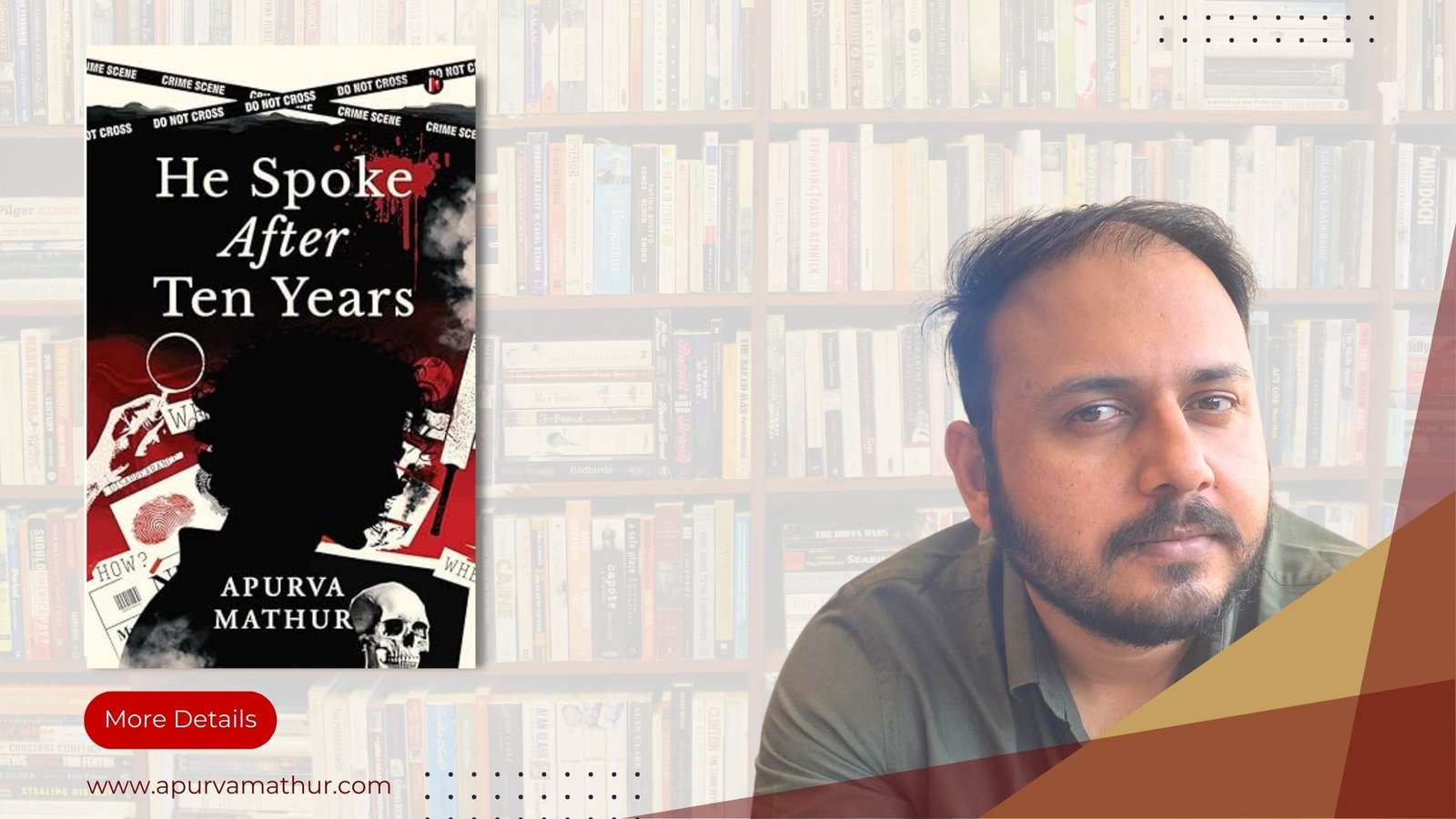 Apurva Mathur's Murder Mystery 'He Spoke After Ten Years' – A Riveting New Release