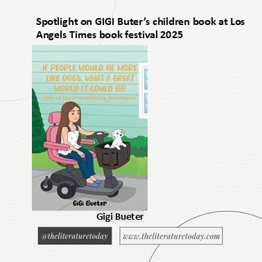 Spotlight on GIGI Buter’s children book at Los Angels Times book festival 2025