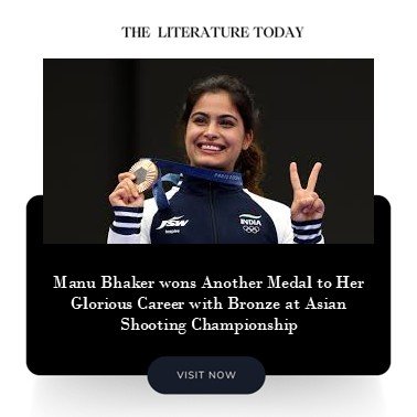 Manu Bhaker wons Another Medal to Her Glorious Career with Bronze at Asian Shooting Championship