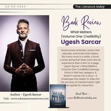 Book Review- Ugesh Sarcar’s What Matters (Volume One: Credibility)