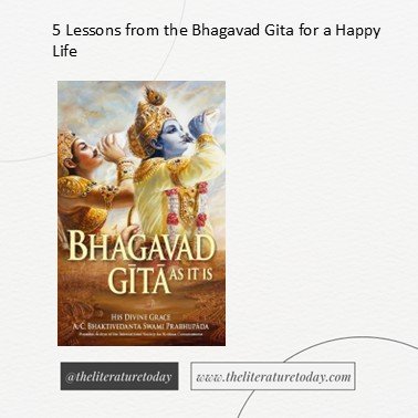 5 Lessons from the Bhagavad Gita for a Happy Life