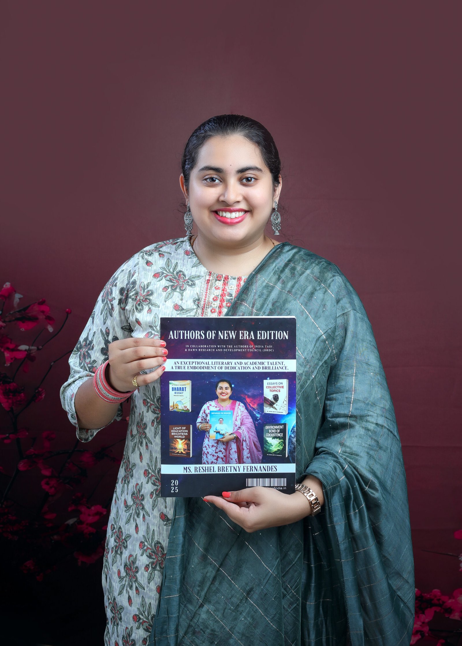 Author Story Article - Reshel Bretny Fernandes: Award-Winning Young Indian Author and Thought Leader Shaping Bharat @2047