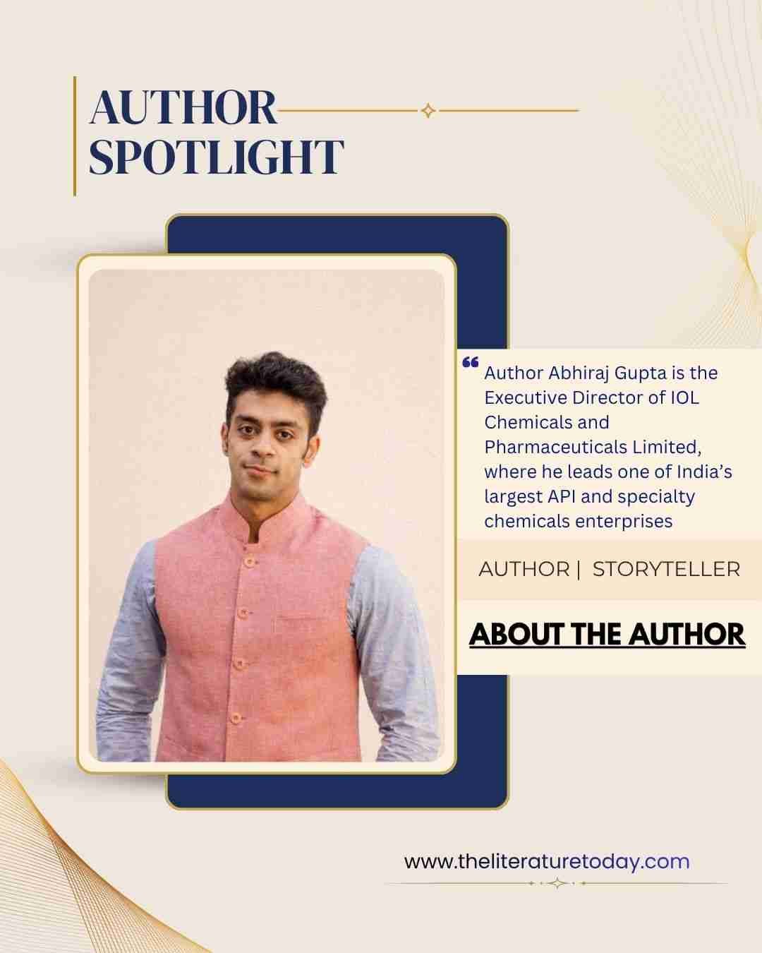 An Exclusive interview with Author Abhiraj Gupta