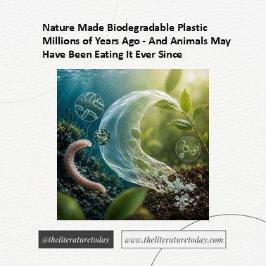 Nature Made Biodegradable Plastic Millions of Years Ago - And Animals May Have Been Eating It Ever Since