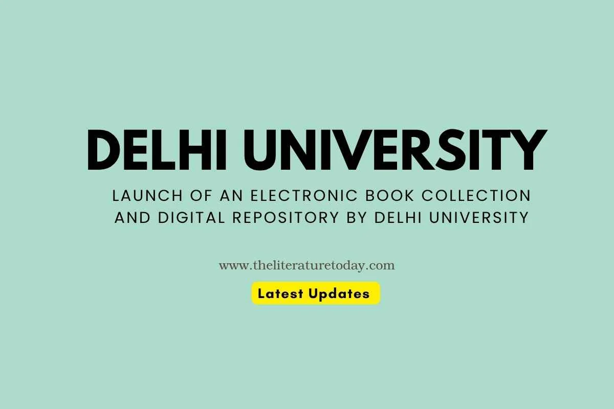 Launch of an electronic book collection and digital repository by Delhi University