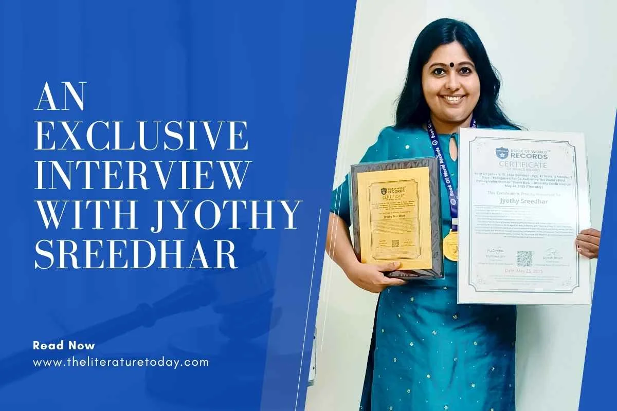 An Exclusive Interview with Jyothy Sreedhar