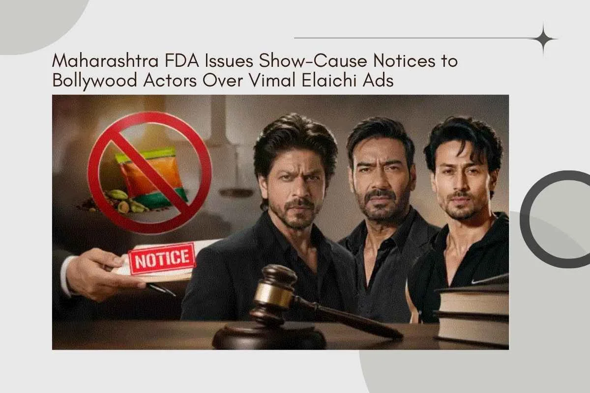 Maharashtra FDA Issues Show-Cause Notices to Bollywood Actors Over Vimal Elaichi Ads