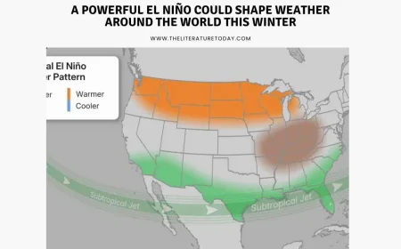 A Powerful El Niño could shape Weather around the World this winter