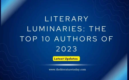 Literary Luminaries: The Top 10 Authors of 2023