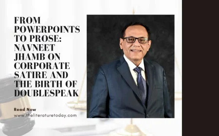 From PowerPoints to Prose: Navneet Jhamb on Corporate Satire and the Birth of Doublespeak