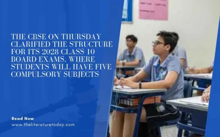 CBSE Class 10 Board Exams 2028: Five Compulsory Subjects and Optional Skill Paper to Offer Students Extra Support