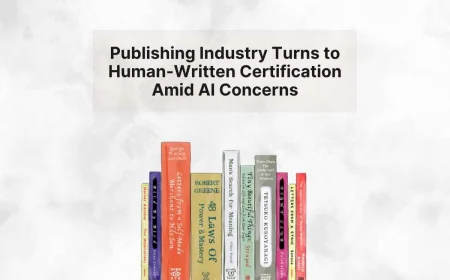 Who Wrote the Book? Publishing Industry Turns to Human-Written Certification Amid AI Concerns