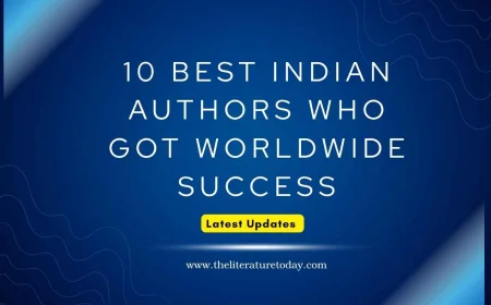 10 Best Indian Authors Who Got Worldwide Success
