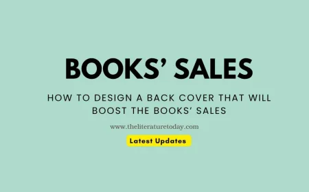 How To Design A Back Cover That Will Boost The Books’ Sales