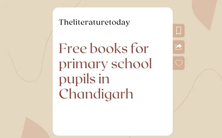 Free books for primary school pupils in Chandigarh