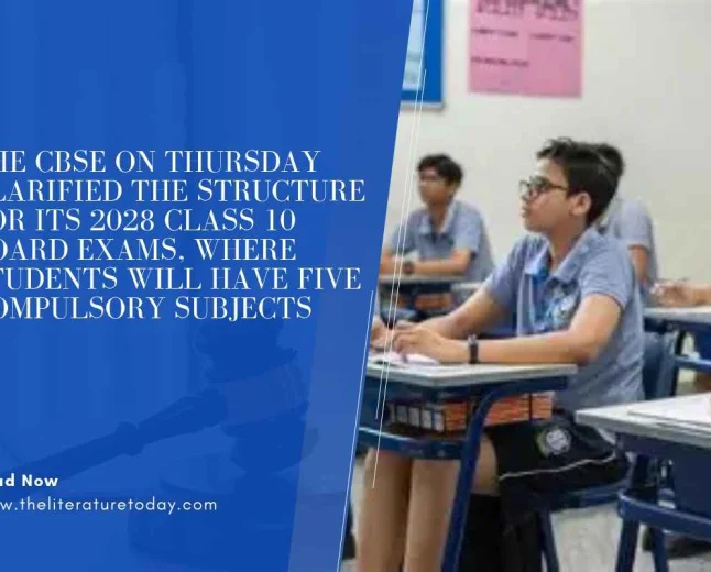 CBSE Class 10 Board Exams 2028: Five Compulsory Subjects and Optional Skill Paper to Offer Students Extra Support